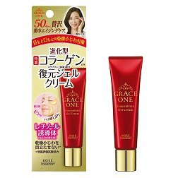 Восстанавливающий крем-гель для кожи вокруг глаз и губ  - Kose Grace One Intensive Repair Gel Cream