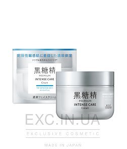 Интенсивный увлажняющий крем для кожи с нехваткой липидов - Kose Kokutousei Premium Intense Care Cream