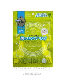  Маска для ухода за лицом после сна - KOSE Cosmeport Clear Turn PRINCESS VEIL MORNING SKINCARE MASK