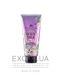 Увлажняющее молочко для тела с ароматом розы - Kose Precious Garden Body Milk (Romantic Rose)